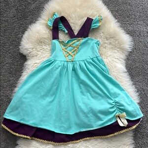 “Aladdin” Princess Jasmine inspired cotton dress up dress
